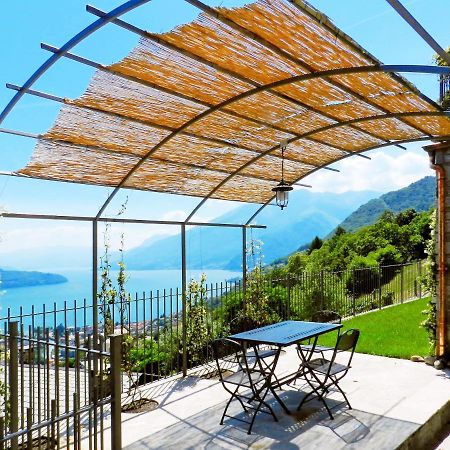 Villa Valuri Vista Magnifica Sul Lago Di Como Appartamento Piano Terra Vercana Luaran gambar